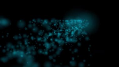 4K Soyut Parıltı Parçacıkları Arkaplan Döngüsü Dijital Görüntüleme. Yüksek kalite 4k görüntü