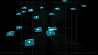 4K 3D Animasyon Videosu. Yüksek kalite 4k görüntü