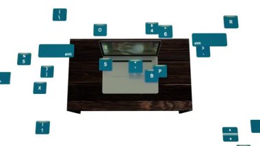 4K 3D Animasyon Videosu. Yüksek kalite 4k görüntü