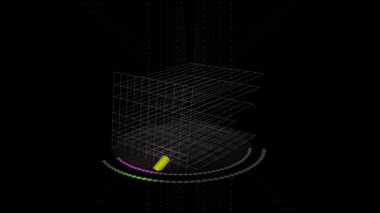 4K Grafiksel İstatistiksel Analiz Animasyon Videosu. Yüksek kalite 4k görüntü