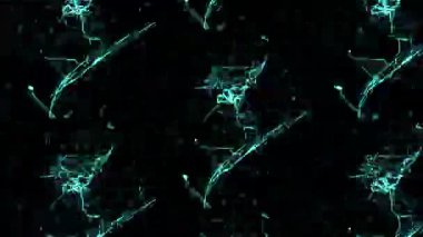 4K Elektrik Döngü Enerjisi Arkaplan Hareketi Grafikleri. Yüksek kalite 4k görüntü