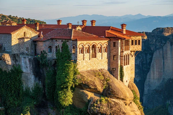 stock image The Holy Monastery of Varlaam is the second biggest monastery of Meteora, Kalambaka in Greece