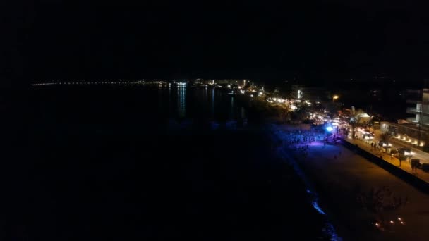 Malowniczy Widok Panoramę Miasta Kalamata Nad Morzem Grecja Kalamata Jest — Wideo stockowe