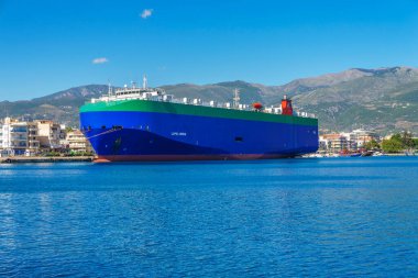 LAPIS ARROW gemisi Yunanistan 'ın Mora, Messenia kentindeki Kalamata limanına demir attı.