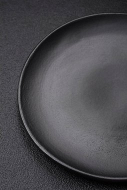 Fotokopi alanı olan boş siyah plaka. Üst görünüm