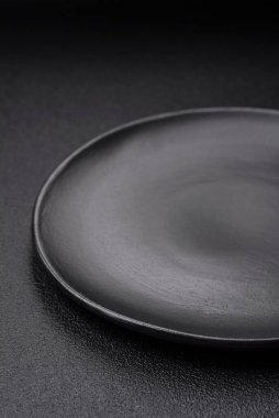 Fotokopi alanı olan boş siyah plaka. Üst görünüm