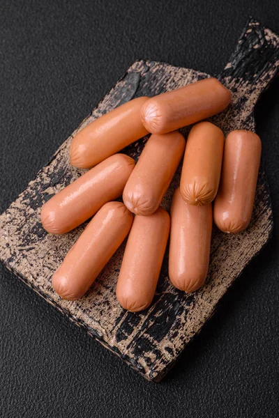 Delicious Fresh Vegetarian Sausage Sausage Made Vegetable Protein Tofu Seitan — Stock Photo, Image