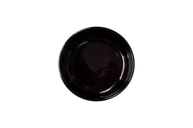 Beton kaplamalı güzel, boş, seramik bir sos kabı. Mutfak aletleri