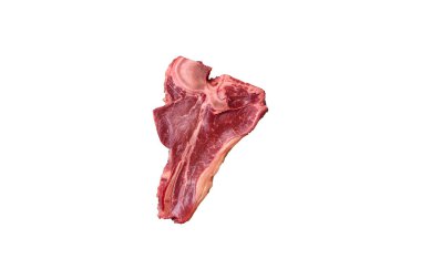 Koyu beton arka planda tuzlu, baharatlı ve otlu taze etli biftek.