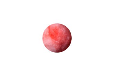 Lezzetli, dondurulmuş mochi tatlılar, meyve dolması ve pirinç hamuru kaplaması.