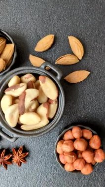 Brezilya fındığı kasede, selenyum içerikli bir yemek. Faydalı vejetaryen yemekleri