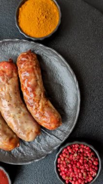 Izgara domuz mu yoksa sığır eti sosisi mi? Tuzlu, baharatlı ve otlu Alman sosisleri
