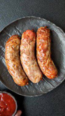 Izgara domuz mu yoksa sığır eti sosisi mi? Tuzlu, baharatlı ve otlu Alman sosisleri