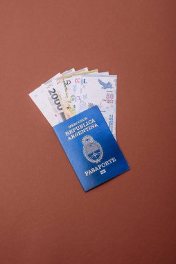 Seyahat etmek, uçmak ve iş yapmak için Arjantin pasaportu. Arjantin belgesi, sınırı geçmek için kimlik