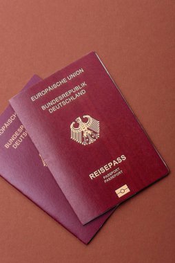 Alman pasaportu, Alman seyahat belgesi, sınır kapısı, iş amaçlı.