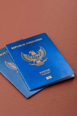 Seyahat, uçmak ve iş yapmak için Endonezya pasaportu. Endonezya belgesi, sınırı geçmek için kimlik