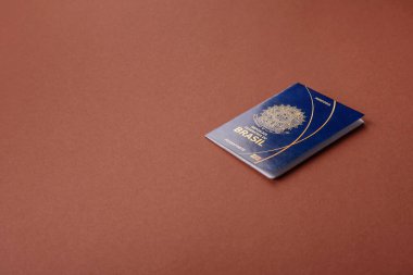 Seyahat, uçmak ve iş yapmak için Brezilya pasaportu. Brezilya belgesi, sınırı geçmek için kimlik