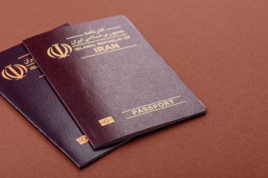 Seyahat etmek, uçmak ve iş yapmak için İran pasaportu. İran belgesi, sınırı geçmek için kimlik