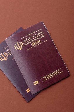 Seyahat etmek, uçmak ve iş yapmak için İran pasaportu. İran belgesi, sınırı geçmek için kimlik