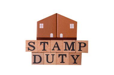 Pul vergisi, emlak yatırım konsepti, gayrimenkul ile ilgili iş süreçleri. İş tasarımı için arka plan olarak pul görevi yazıtları