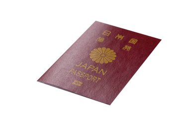 Seyahat etmek, uçmak ve iş yapmak için Japon pasaportu. Japonya belgesi, sınırı geçmek için kimlik
