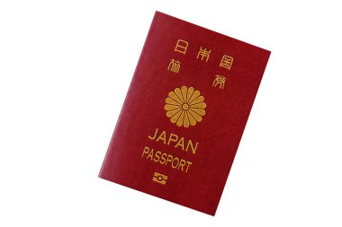 Seyahat etmek, uçmak ve iş yapmak için Japon pasaportu. Japonya belgesi, sınırı geçmek için kimlik
