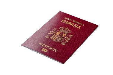 Seyahat, uçmak ve iş yapmak için İspanya pasaportu. İspanyolca belge, sınırı geçmek için kimlik