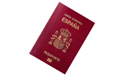 Seyahat, uçmak ve iş yapmak için İspanya pasaportu. İspanyolca belge, sınırı geçmek için kimlik
