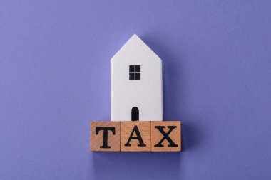 Gayrimenkul, mülk, araba ya da iş vergisi. İpotek finansmanı ödemeleri, vergilendirme