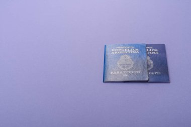 Seyahat etmek, uçmak ve iş yapmak için Arjantin pasaportu. Arjantin belgesi, sınırı geçmek için kimlik