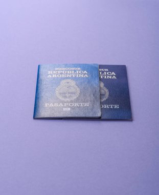 Seyahat etmek, uçmak ve iş yapmak için Arjantin pasaportu. Arjantin belgesi, sınırı geçmek için kimlik