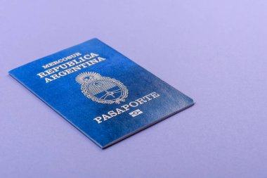 Seyahat etmek, uçmak ve iş yapmak için Arjantin pasaportu. Arjantin belgesi, sınırı geçmek için kimlik
