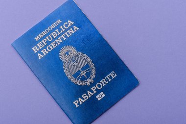 Seyahat etmek, uçmak ve iş yapmak için Arjantin pasaportu. Arjantin belgesi, sınırı geçmek için kimlik