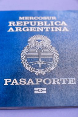 Seyahat etmek, uçmak ve iş yapmak için Arjantin pasaportu. Arjantin belgesi, sınırı geçmek için kimlik