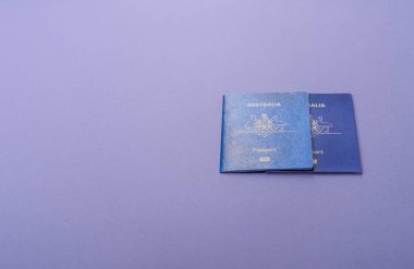 Seyahat etmek, uçmak ve iş yapmak için Avustralya pasaportu. Avustralya belgesi, sınırı geçmek için kimlik