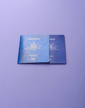 Seyahat etmek, uçmak ve iş yapmak için Avustralya pasaportu. Avustralya belgesi, sınırı geçmek için kimlik