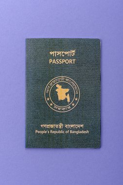 Küresel iş, göç ve seyahat için Bangladeş vatandaşının uluslararası pasaportu