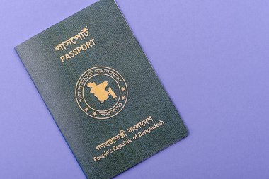 Küresel iş, göç ve seyahat için Bangladeş vatandaşının uluslararası pasaportu