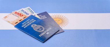 Seyahat etmek, uçmak ve iş yapmak için Arjantin pasaportu. Arjantin belgesi, sınırı geçmek için kimlik