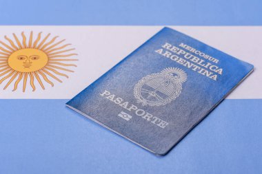 Seyahat etmek, uçmak ve iş yapmak için Arjantin pasaportu. Arjantin belgesi, sınırı geçmek için kimlik