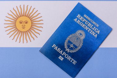Seyahat etmek, uçmak ve iş yapmak için Arjantin pasaportu. Arjantin belgesi, sınırı geçmek için kimlik