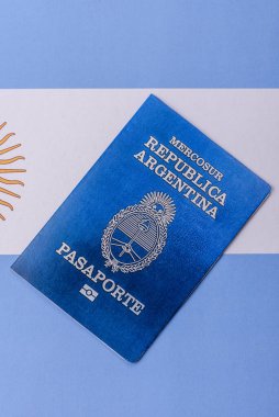 Seyahat etmek, uçmak ve iş yapmak için Arjantin pasaportu. Arjantin belgesi, sınırı geçmek için kimlik