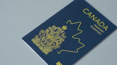 Seyahat etmek, uçmak ve iş yapmak için Kanada pasaportu. Kanada belgesi, sınırı geçmek için kimlik