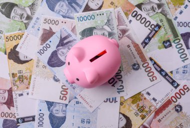 Kağıt para, Güney Kore banknotları finans sektörü geçmişi. Nakit, yatırım, bankacılık