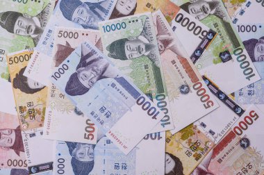 Kağıt para, Güney Kore banknotları finans sektörü geçmişi. Nakit, yatırım, bankacılık