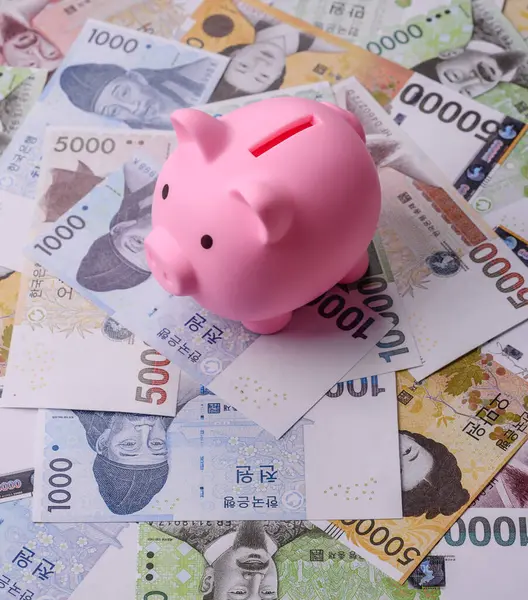 Kağıt para, Güney Kore banknotları finans sektörü geçmişi. Nakit, yatırım, bankacılık