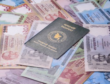 Küresel iş, göç ve seyahat için Bangladeş vatandaşının uluslararası pasaportu