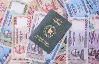 Küresel iş, göç ve seyahat için Bangladeş vatandaşının uluslararası pasaportu