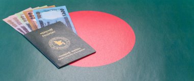 Küresel iş, göç ve seyahat için Bangladeş vatandaşının uluslararası pasaportu