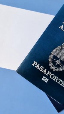 Seyahat etmek, uçmak ve iş yapmak için Arjantin pasaportu. Arjantin belgesi, sınırı geçmek için kimlik